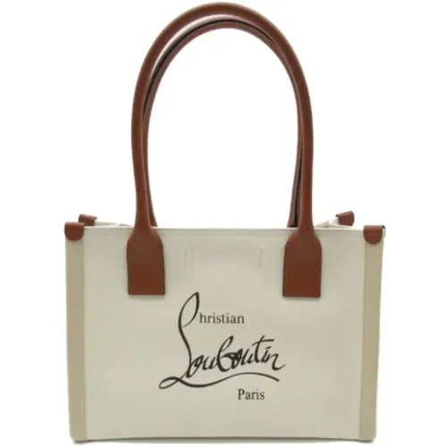 Pre-owned Canvas totes , female, Sizes: ONE SIZE - Christian Louboutin Pre-owned - Modalova