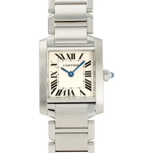 Pre-owned Watches, female, , Size: ONE SIZE Pre-owned Stainless Steel watches - Cartier Vintage - Modalova