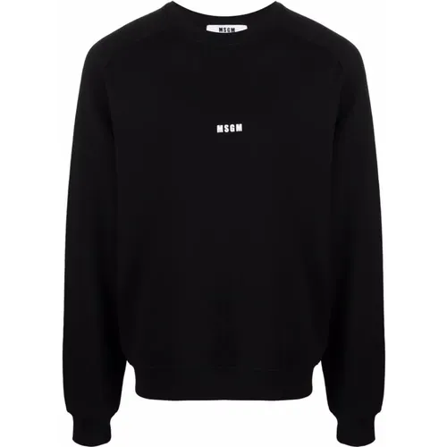 Casual Sweatshirt mit 99C Design , Herren, Größe: M - MSGM - Modalova