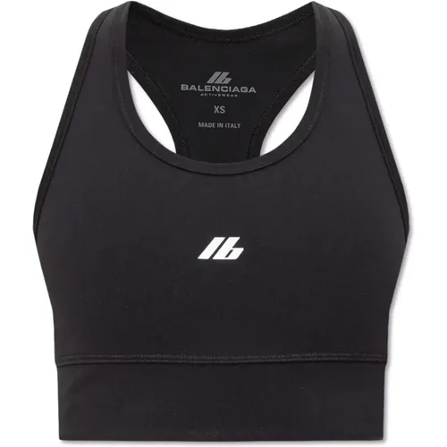 Ärmelloses Crop Top , Damen, Größe: S - Balenciaga - Modalova