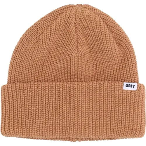 Beanies, male, , Size: ONE SIZE Sugar Beanie Hat - Obey - Modalova