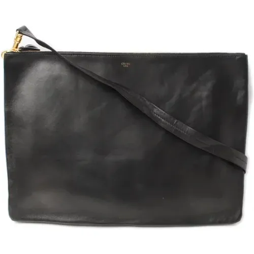 Pre-owned Cross Body Bags, female, , Size: ONE SIZE Pre-owned Leather celine-bags - Celine Vintage - Modalova