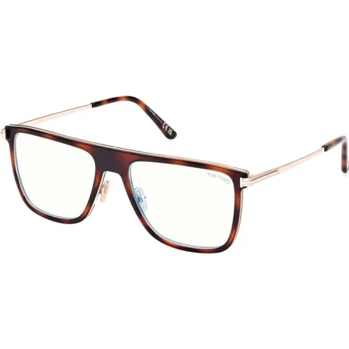 Stilvolle Optische Brille für den Alltag , unisex, Größe: 55 MM - Tom Ford - Modalova