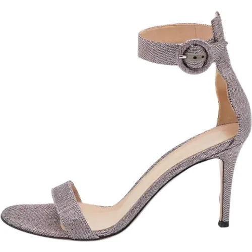 Pre-owned Sandals, female, , Size: 9 US Pre-owned Fabric sandals - Gianvito Rossi Pre-owned - Modalova