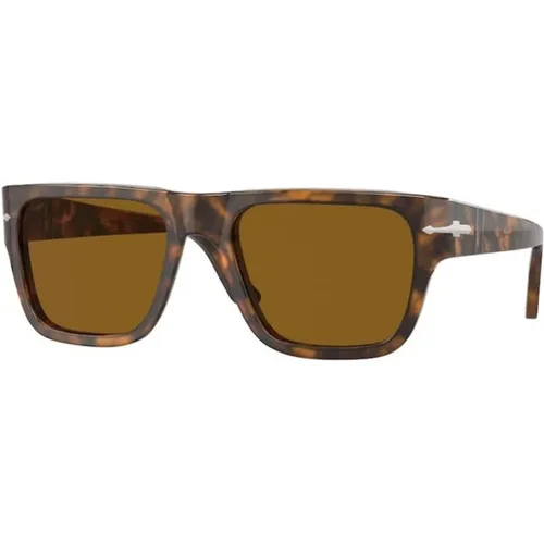 Frame Lens Sunglasses , male, Sizes: 55 MM, 57 MM - Persol - Modalova