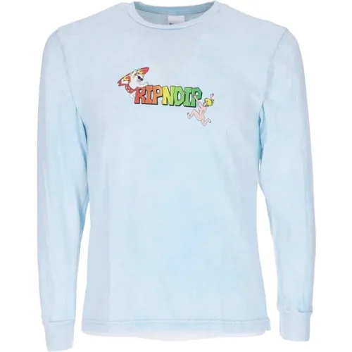 Long Sleeve Tops, male, , Size: XL Summer Break Long Sleeve T-Shirt Light - Ripndip - Modalova