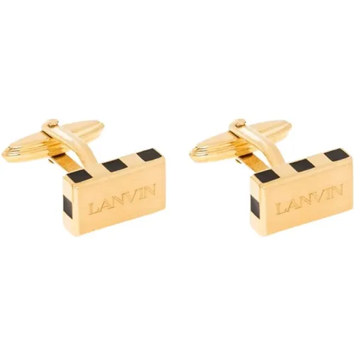 Cufflinks & Tie Clips, male, , Size: ONE SIZE Cufflinks - Lanvin - Modalova