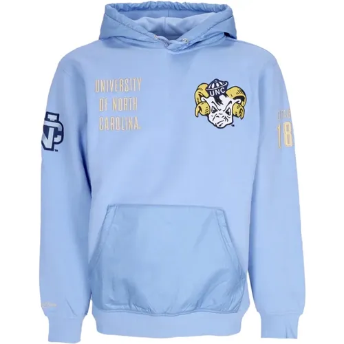 Hoodies, male, , Size: M North Carolina Tar Heels Vintage Logo Hoodie - Mitchell & Ness - Modalova