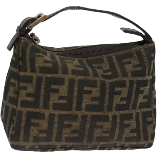 Pre-owned Canvas handbags , female, Sizes: ONE SIZE - Fendi Vintage - Modalova