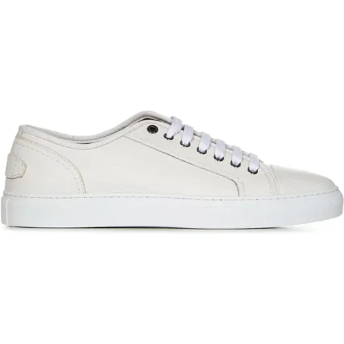 Leather Sneakers with Lace-up Fastening , male, Sizes: 6 1/2 UK - Brioni - Modalova