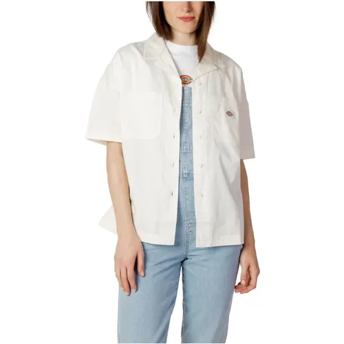Casual Cotton Short Sleeve Shirt , female, Sizes: XL - Dickies - Modalova