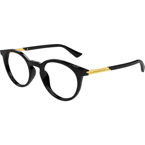 Stylische Brille Bv1335Oa Schwarz,Stylische Brille Bv1335Oa Farbe 002 - Bottega Veneta - Modalova