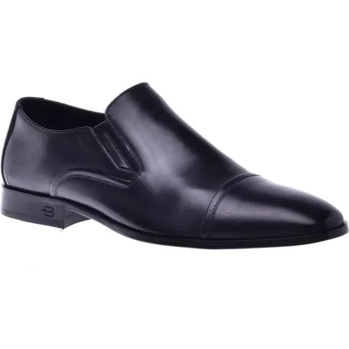 Loafer in calfskin , Herren, Größe: 43 EU - Baldinini - Modalova