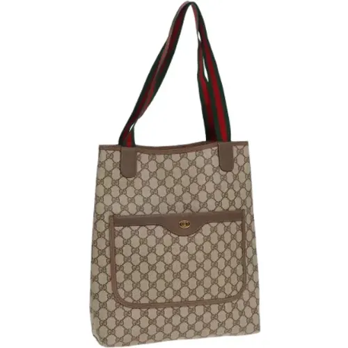 Pre-owned Canvas totes , female, Sizes: ONE SIZE - Gucci Vintage - Modalova