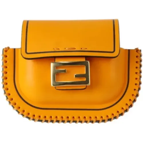 Pre-owned Accessories, female, , Size: ONE SIZE Pre-owned Leather home-office - Fendi Vintage - Modalova