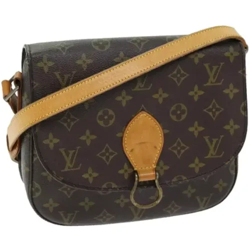 Pre-owned Canvas shoulder-bags , female, Sizes: ONE SIZE - Louis Vuitton Vintage - Modalova