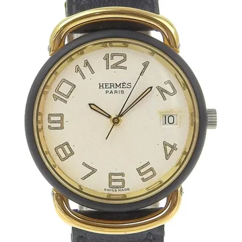 Pre-owned Watches, male, , Size: ONE SIZE Pre-owned Stainless Steel watches - Hermès Vintage - Modalova