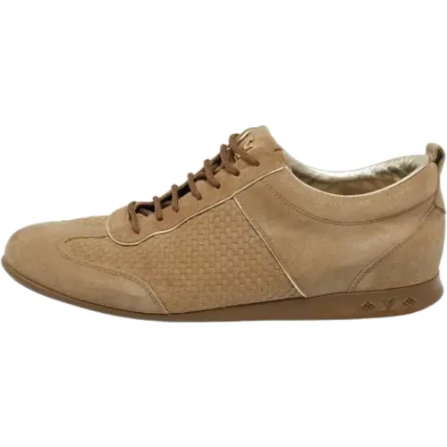 Pre-owned Suede sneakers , female, Sizes: 3 1/2 UK - Louis Vuitton Vintage - Modalova