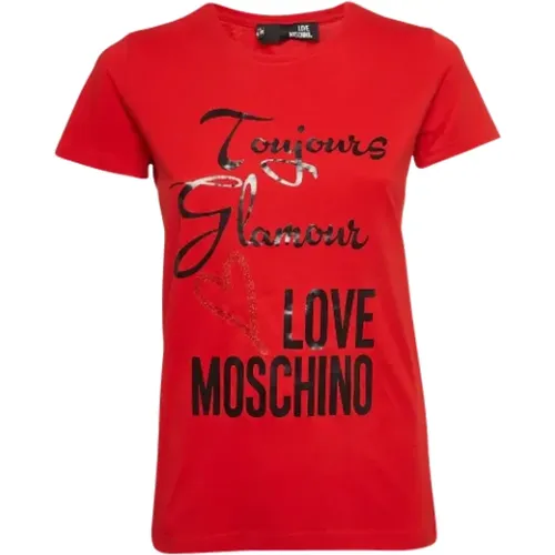 Pre-owned Tops, female, , Size: S Pre-owned Cotton tops - Moschino Pre-Owned - Modalova