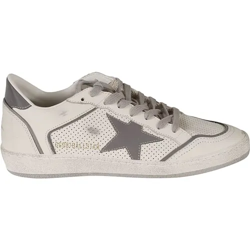 Perforated Leather Star Sneakers , male, Sizes: 10 UK, 11 UK, 6 UK - Golden Goose - Modalova