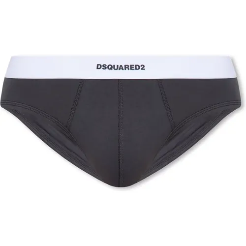 Slips mit Logo , Herren, Größe: L - Dsquared2 - Modalova