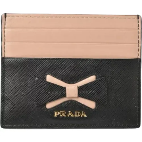 Pre-owned Wallets, female, , Size: ONE SIZE Pre-owned Leather wallets - Prada Vintage - Modalova