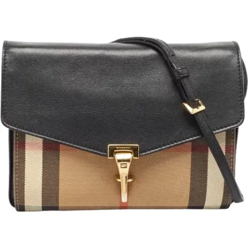 Pre-owned Cross Body Bags, female, , Size: ONE SIZE Pre-owned Fabric shoulder-bags - Burberry Vintage - Modalova