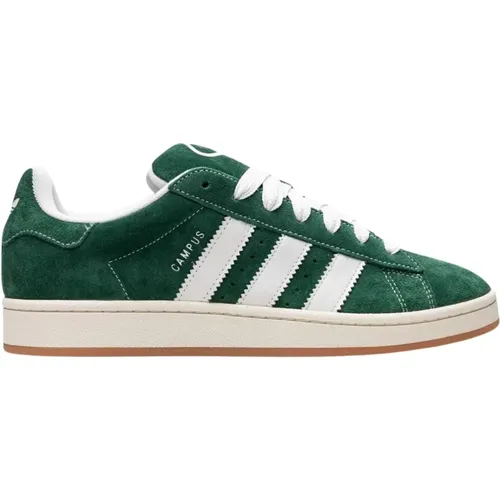 Campus 00s Grüne Sportschuhe , Herren, Größe: 42 2/3 EU - adidas Originals - Modalova