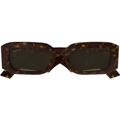 Gg1426S 002 Sonnenbrille aus recyceltem Acetat - Gucci - Modalova