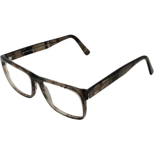 Glasses, unisex, , Size: ONE SIZE Rectangle Optical Frames - Andy Wolf - Modalova