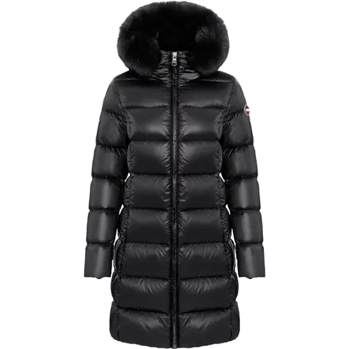 Parkas, female, , Size: XL Winter Coat with Fur Hood - Colmar - Modalova