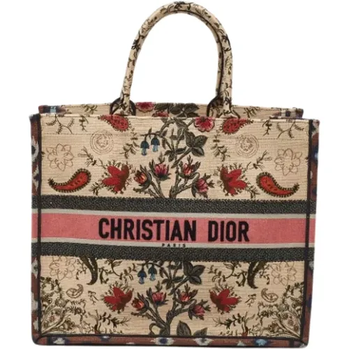 Pre-owned Tote Bags, female, , Size: ONE SIZE Pre-owned Canvas totes - Dior Vintage - Modalova