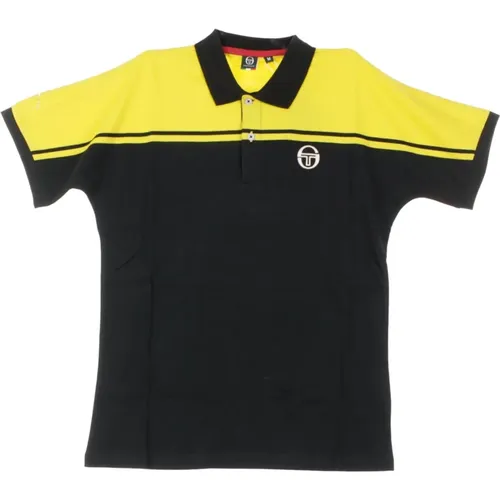 Polo Shirts, male, , Size: M Short Sleeve Polo in /Mustard - Sergio Tacchini - Modalova