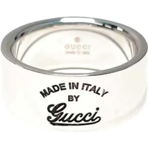Pre-owned Silber ringe , Damen, Größe: ONE Size - Gucci Vintage - Modalova