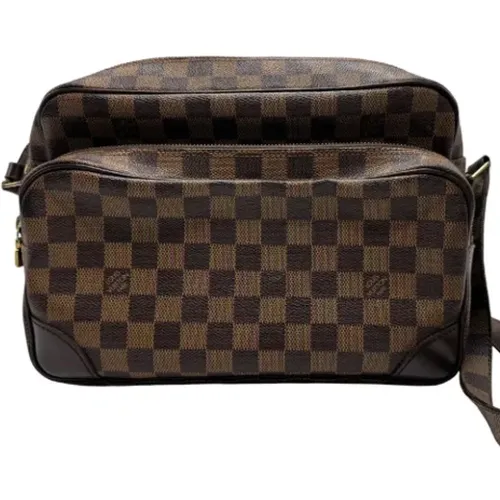 Pre-owned Canvas shoulder-bags , female, Sizes: ONE SIZE - Louis Vuitton Vintage - Modalova