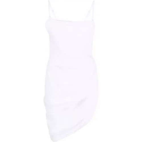 Draped dress Saudade style , female, Sizes: M, S, 2XS - Jacquemus - Modalova