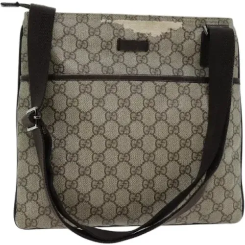 Pre-owned Shoulder Bags, female, , Size: ONE SIZE Pre-owned Canvas gucci-bags - Gucci Vintage - Modalova