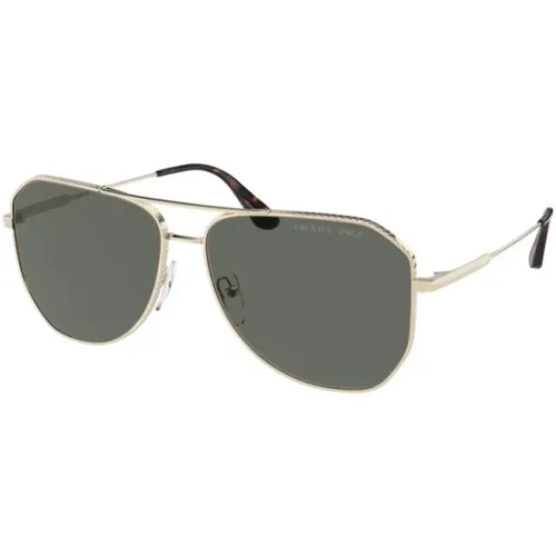 Metall Sonnenbrille, Hebe deinen Stil - Prada - Modalova