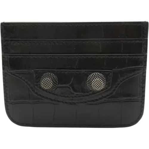 Pre-owned Wallets, unisex, , Size: ONE SIZE Pre-owned Leather wallets - Balenciaga Vintage - Modalova