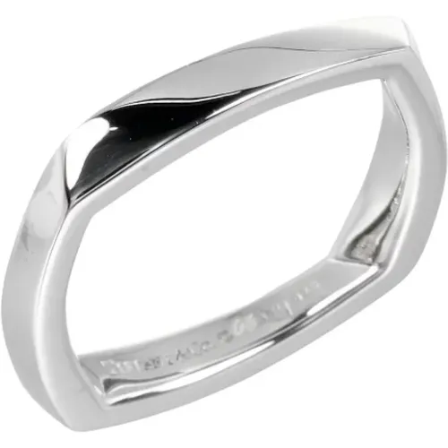 Pre-owned Jewellery, female, , Size: ONE SIZE Pre-owned Silver rings - Tiffany & Co. Pre-owned - Modalova