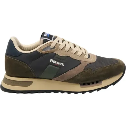 Sneakers, male, , Size: 8 US Ryder01 Sneaker - Blauer - Modalova