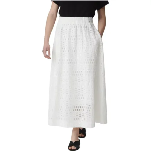 Jersey Skirt , female, Sizes: XS, S - Alpha Studio - Modalova