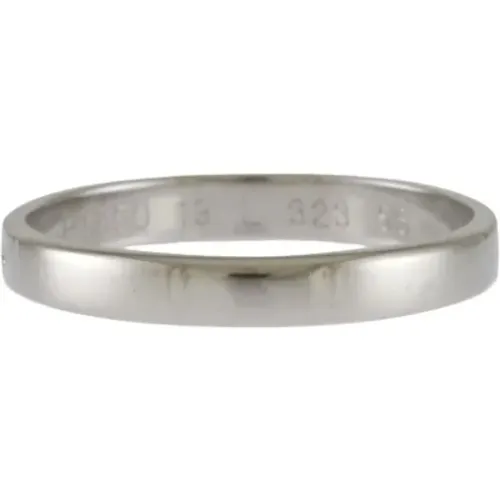 Pre-owned Jewellery, unisex, , Size: ONE SIZE Pre-owned Platinum rings - Chanel Vintage - Modalova