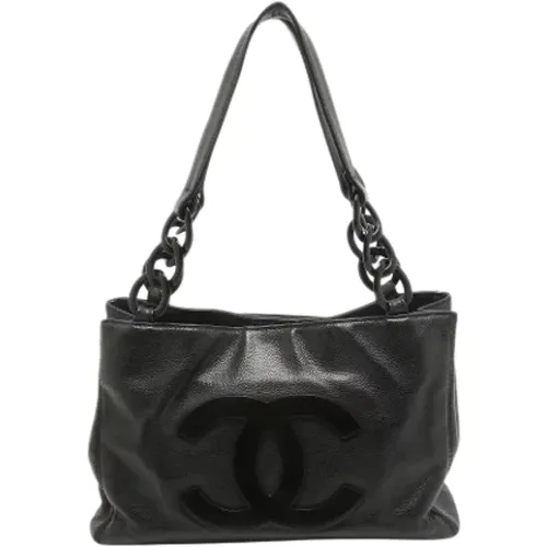 Pre-owned Tote Bags, female, , Size: ONE SIZE Pre-owned Leather chanel-bags - Chanel Vintage - Modalova