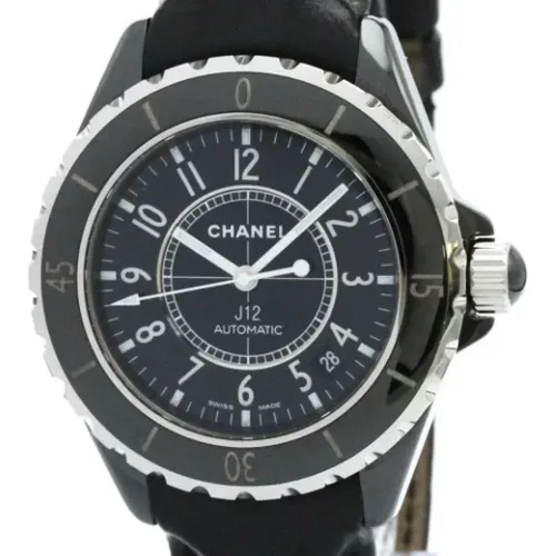 Pre-owned Watches, male, , Size: ONE SIZE Pre-owned Leather watches - Chanel Vintage - Modalova