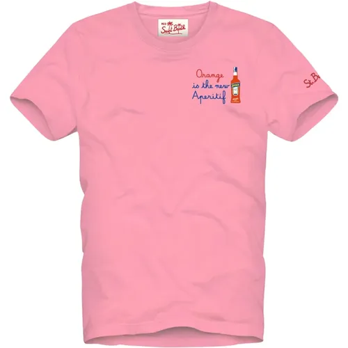T-Shirt , male, Sizes: S, XL - Saint Barth - Modalova
