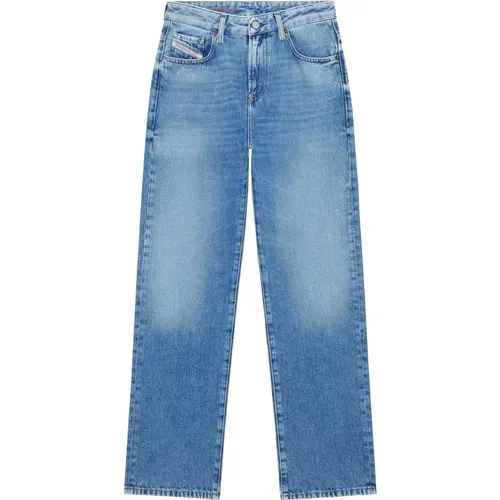 Loose-fit Gerades Jeans - Reggy , Damen, Größe: W28 L34 - Diesel - Modalova