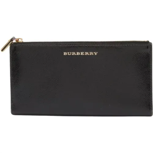 Pre-owned Leather wallets , female, Sizes: ONE SIZE - Burberry Vintage - Modalova