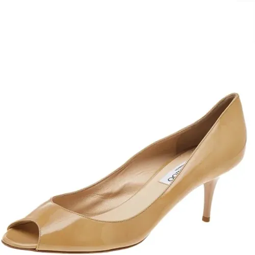 Pre-owned Pumps, female, , Size: 9 1/2 US Pre-owned Leather heels - Jimmy Choo Pre-owned - Modalova