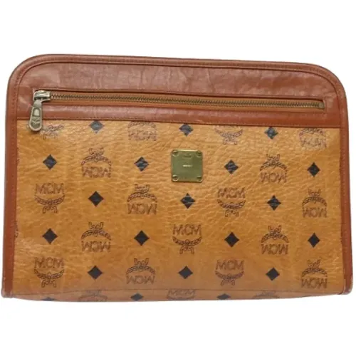 Pre-owned Wallets, female, , Size: ONE SIZE Pre-owned Leather handbags - MCM Pre-owned - Modalova